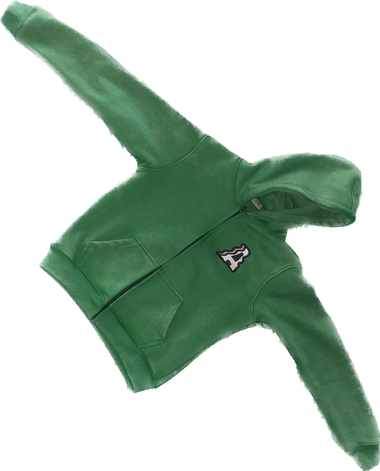 Youth Green Runner Hoodie