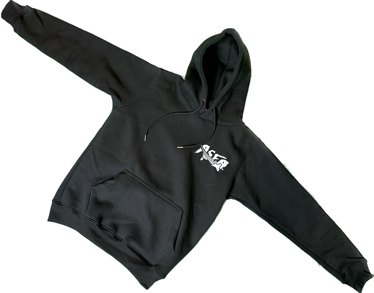 Black Runner Hoodie