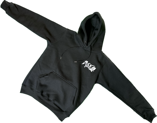 Black Runner Hoodie