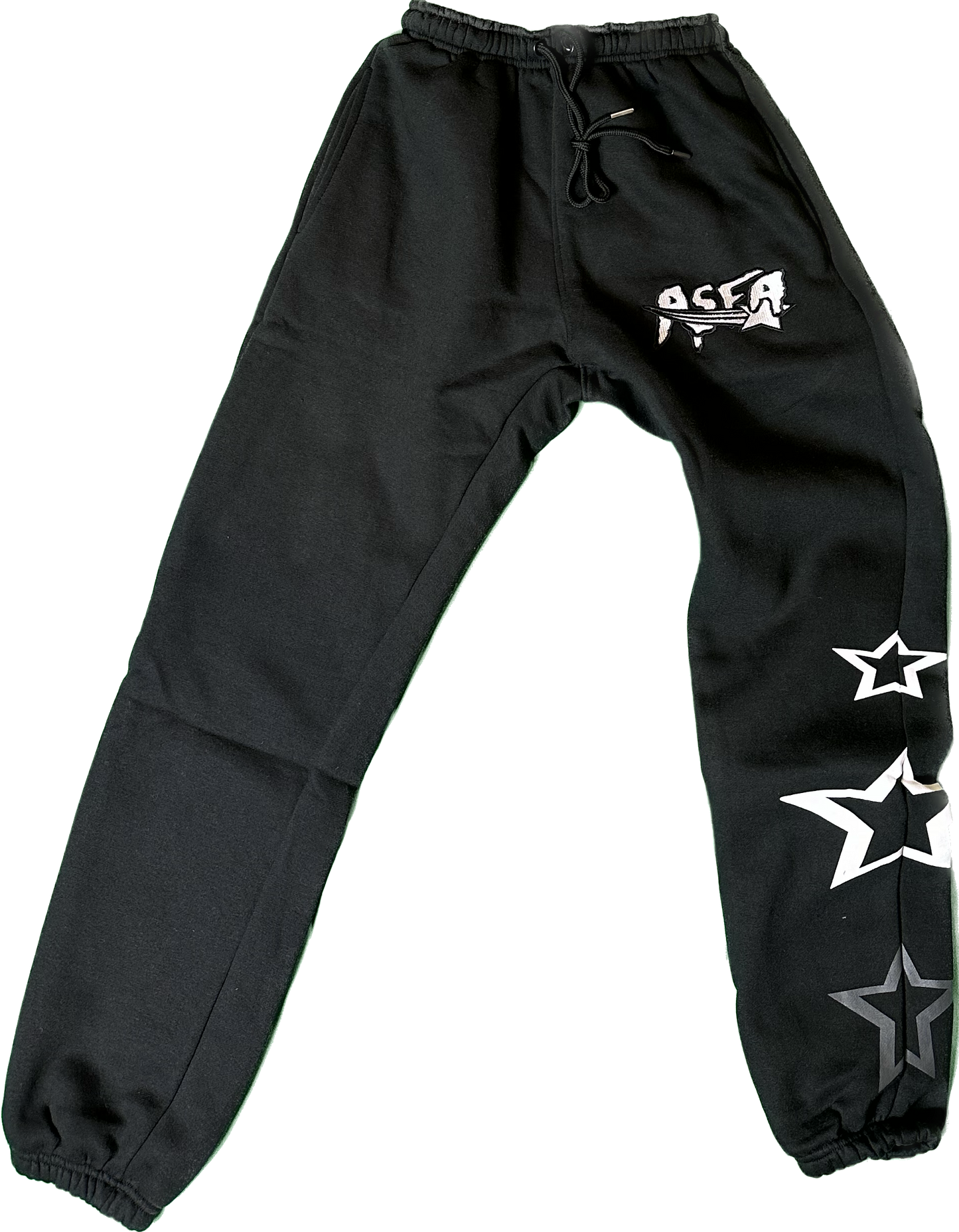 Black Runner Sweats