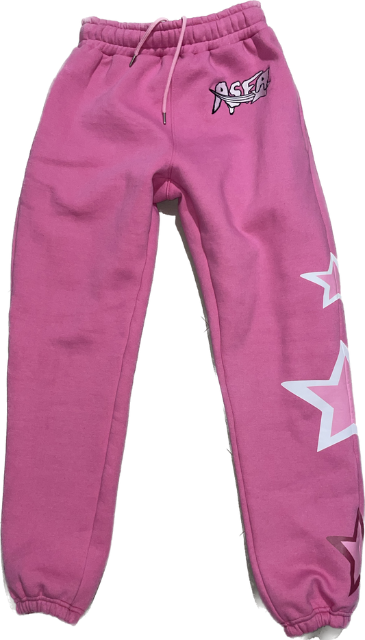 Pink Runner Sweats